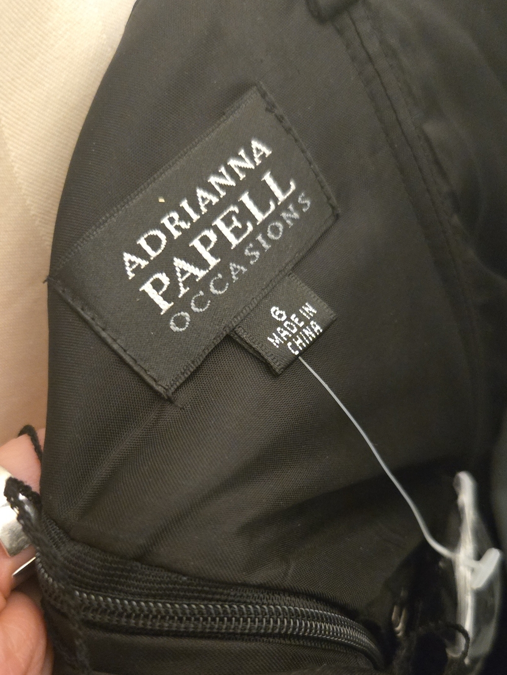Adrianna Papell Black Occasion Blazer
